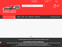 Tablet Screenshot of camiocar.com